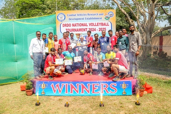 DRDO South Zone & All India Inter Zone Volleyball Tournament for year 2024-25