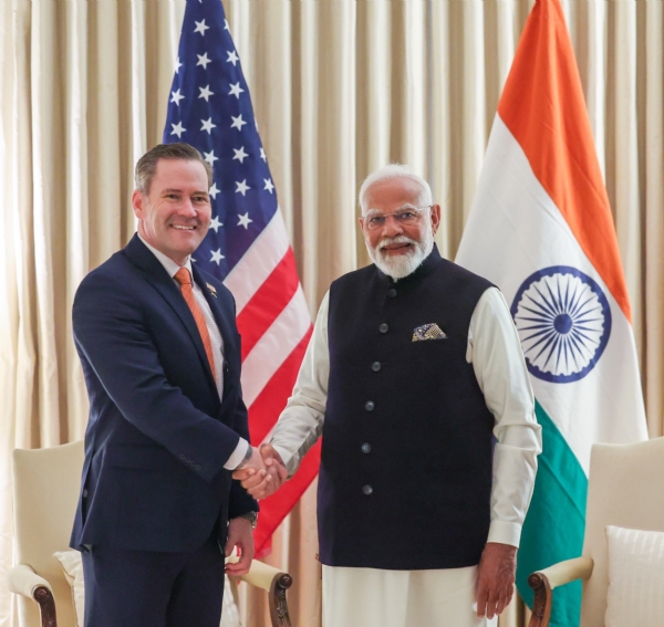 PM Modi holds bilateral talks with NSA Michael Waltz Elon Musk during his US visit