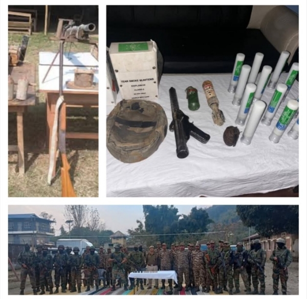 Voluntary surrender of arms at various places in Manipur