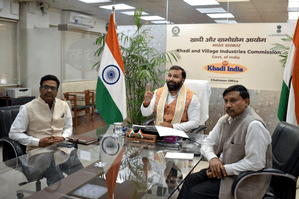 Khadi sales crossed Rs 12 crore at Maha Kumbh: KVIC chief