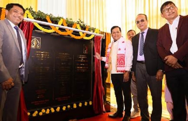 Sonowal lays foundation stone for capacity expansion within AMCH campus