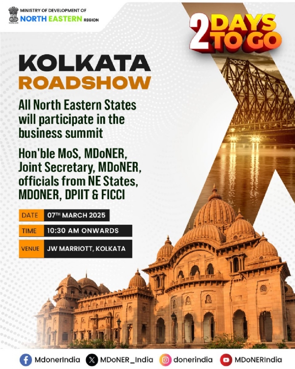 Pre-event press release for Kolkata roadshow to be held on March 7