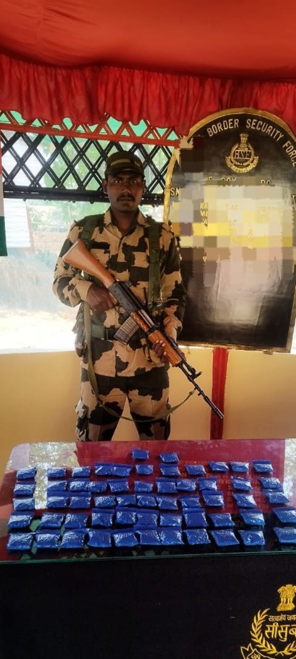 11,400 Yaba tablets seized in Tripura, smuggling across border foiled