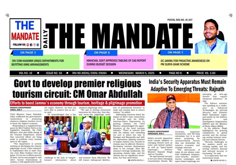 The Mandate 5/3/2025