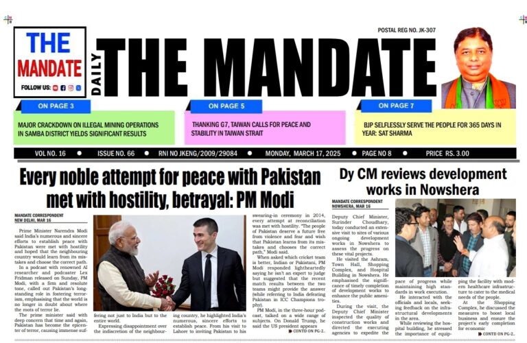 The Mandate 17/3/2025