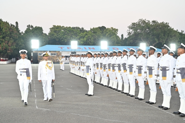 Agniveer 02/24 batch parade at INS Chilka