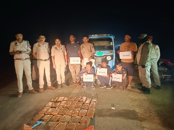 38 kg ganja seized in Silchar, three arrested