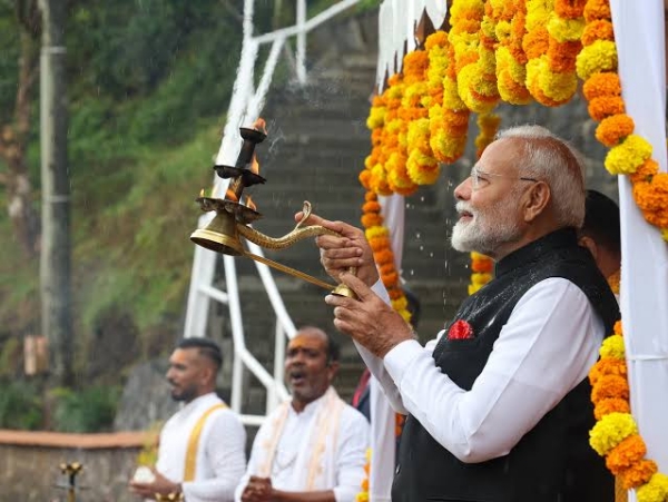 PM Modi visits Ganga Talao