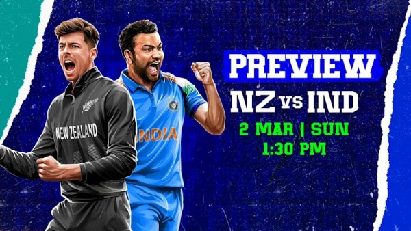 Champions Trophy 2025: IND vs NZ face off to identify semi-final opponents