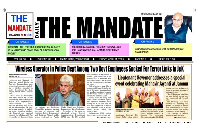The Mandate 11/4/2025