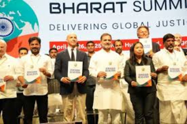 Rahul Gandhi at Bharat Summit urges new generation to engage in politics