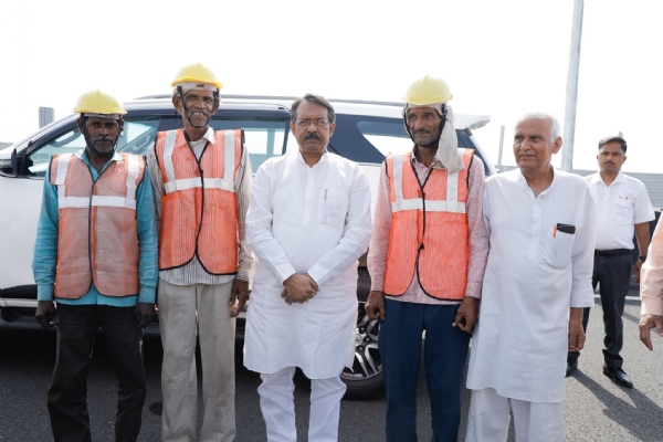 Union Minister Harsh Malhotra inspected the Delhi-Saharanpur-Dehradun Expressway