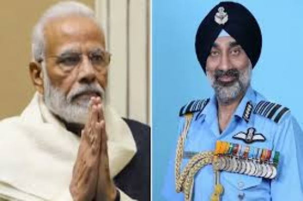 IAF chief meets PM Modi