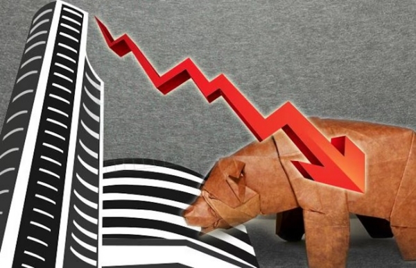 Stock market declines in early trading, Sensex drops 769 pts