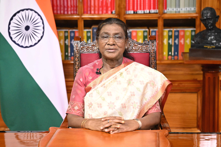 India well on way to become developed economy by 2047: President Murmu