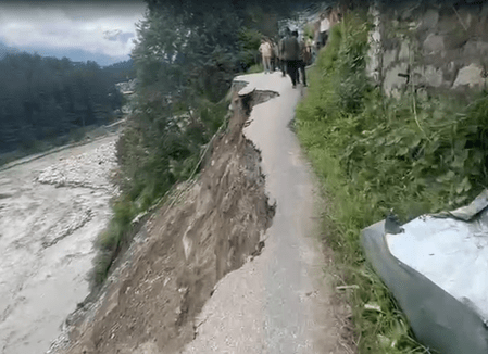 How Manali’s left bank road is region’s lifeline in monsoon mayhem?