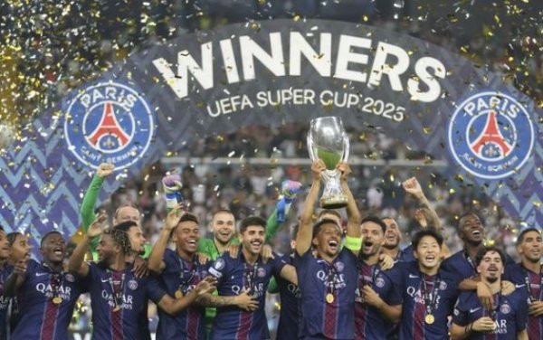 PSG Stun Spurs in Shootout to Win First-Ever UEFA Super Cup