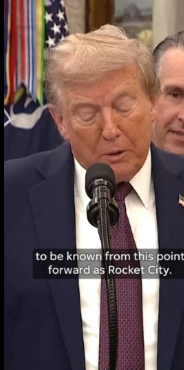 Space Race Politics: Trump Declares Huntsville the New Frontier