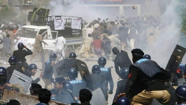 Massive Protests Erupt In Pakistan-Occupied Kashmir Against Shehbaz Sharif Government