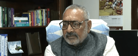 Tejashwi, Rahul Gandhi helping Rohingyas and Bangladeshis with Voter Adhikar Yatra: Giriraj Singh