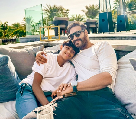Ajay Devgn wishes his ‘strongest critic, softest corner’ Yug on 15th birthday