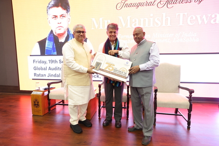Self-Reliance and Multi-Alignment will guide India’s future: Manish Tewari at Jindal Policy Conclave