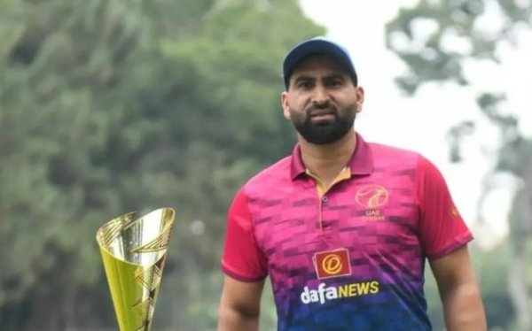 UAE Captain Muhammad Waseem Breaks Rohit Sharma’s Record for Most Sixes by T20I Captain