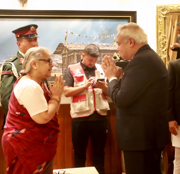 Indian Envoy Congratulates Nepal’s Newly Appointed Interim Prime Minister Sushila Karki, Assures Support