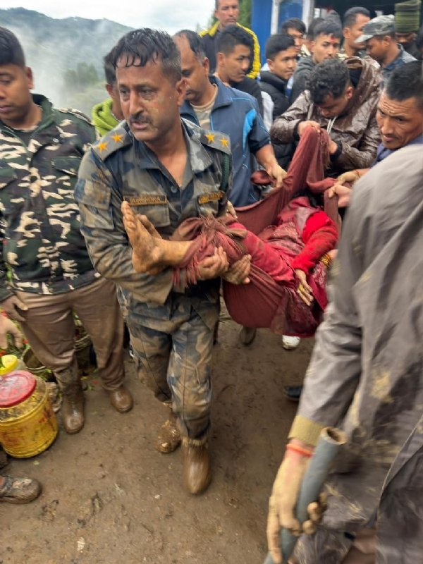 Nepal Landslides and Floods Claim 40 Lives in 36 Hours