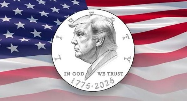 Trump’s Image Proposed on Commemorative $1 Coin for US 250th Anniversary