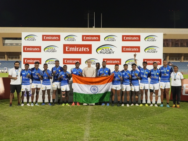 India Claims Historic Silver at Asia Rugby Sevens, Earns Promotion