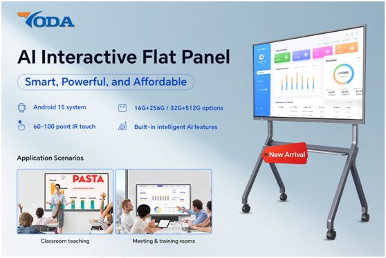 Yoda Launches New Smart Whiteboard, Redefining the Smart Classroom and Intelligent Meeting Experience