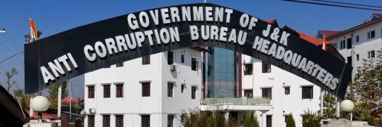 J&K ACB Chargesheets Bizman for Bribing Senior Police Officer – Kashmir Observer