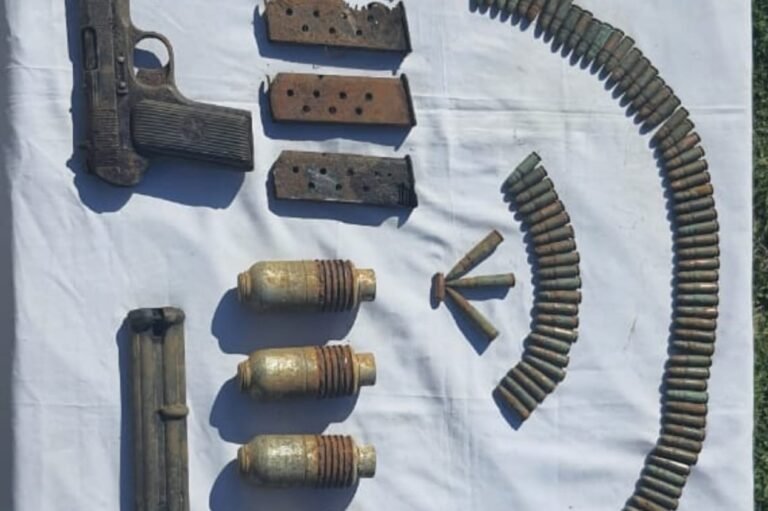 Arms, Ammunition Recovered from Graveyard in Srinagar – Kashmir Observer