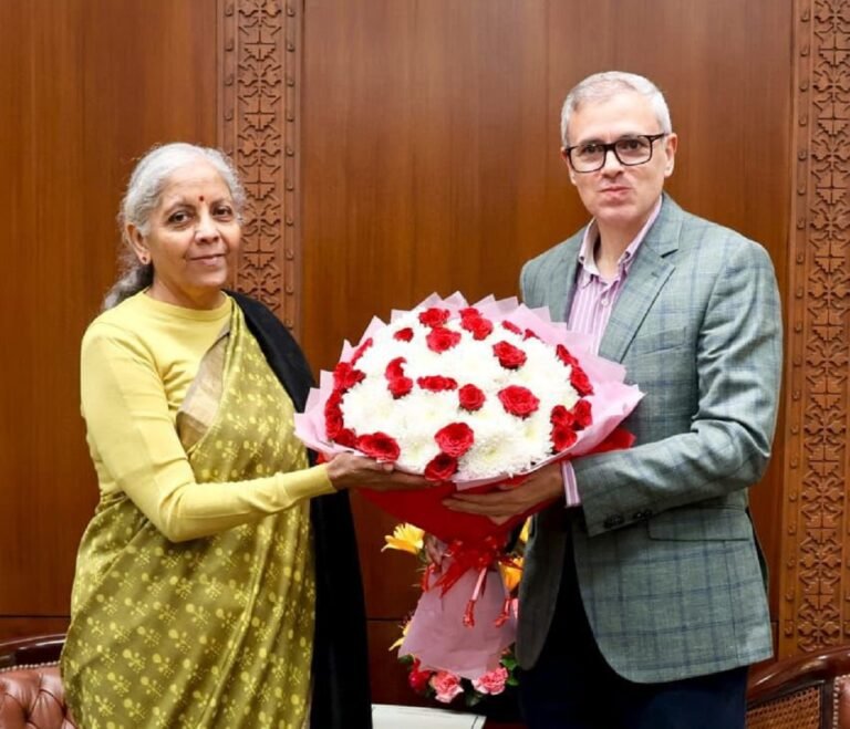 Sitharaman Praises Omar for ‘Focused’ Approach to Restore J&K’s Economy – Kashmir Observer