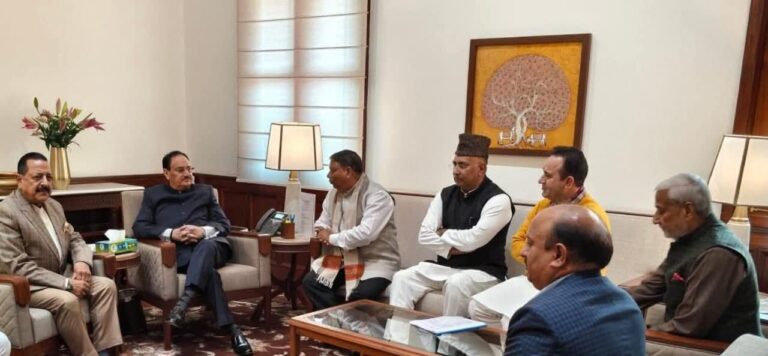 BJP delegation meets Union Health Minister, raises concern over SMVD Hospital MBBS admission issue