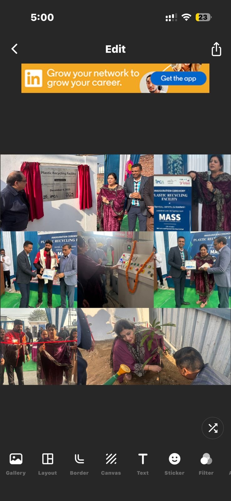 Major Push for SBM-G: DG Rural Sanitation Inaugurates Plastic Recycling Facility of IPCA in Samba