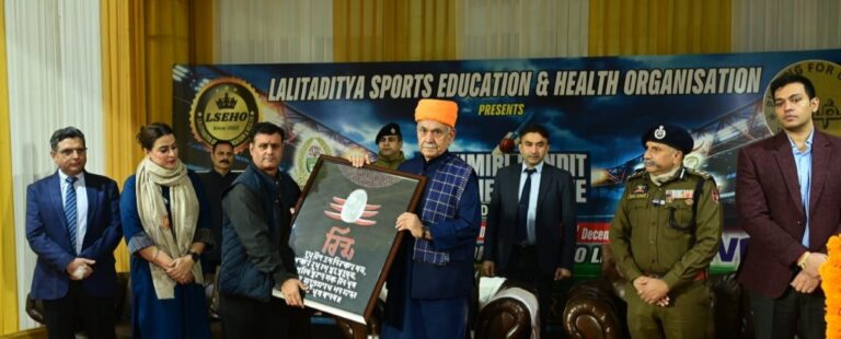 Lieutenant Governor inaugurates 6th edition of Kashmiri Pandit Premier League (KPPL) in Jammu