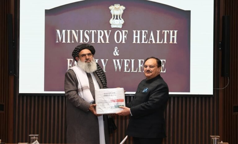 India reaffirms strong medical and humanitarian support to Afghanistan: JP Nadda reviews health cooperation