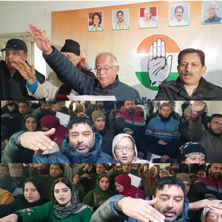 Congress marks 141st foundation day in Srinagar