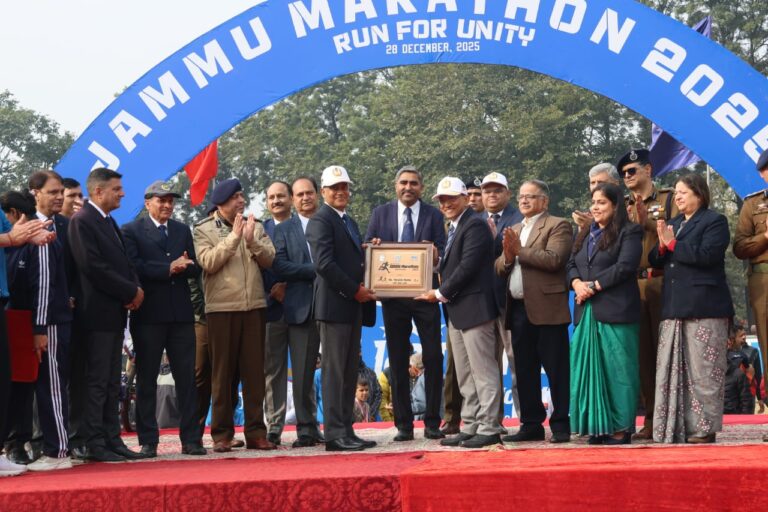 J&K Police organises ‘Run for Unity’ Jammu Marathon–2025