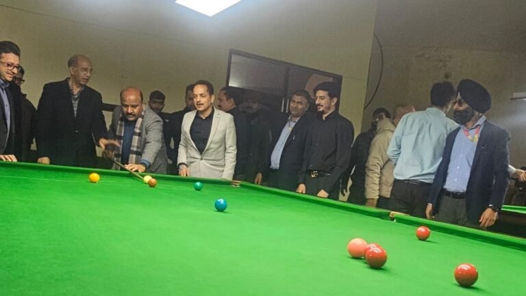 Deputy Chief Minister highlights role of sports in youth development Attends closing ceremony of 29th UT Billiards, Snooker Championship