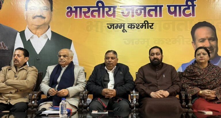 BJP reaffirms commitment to welfare, dignity of ST communities in J&K