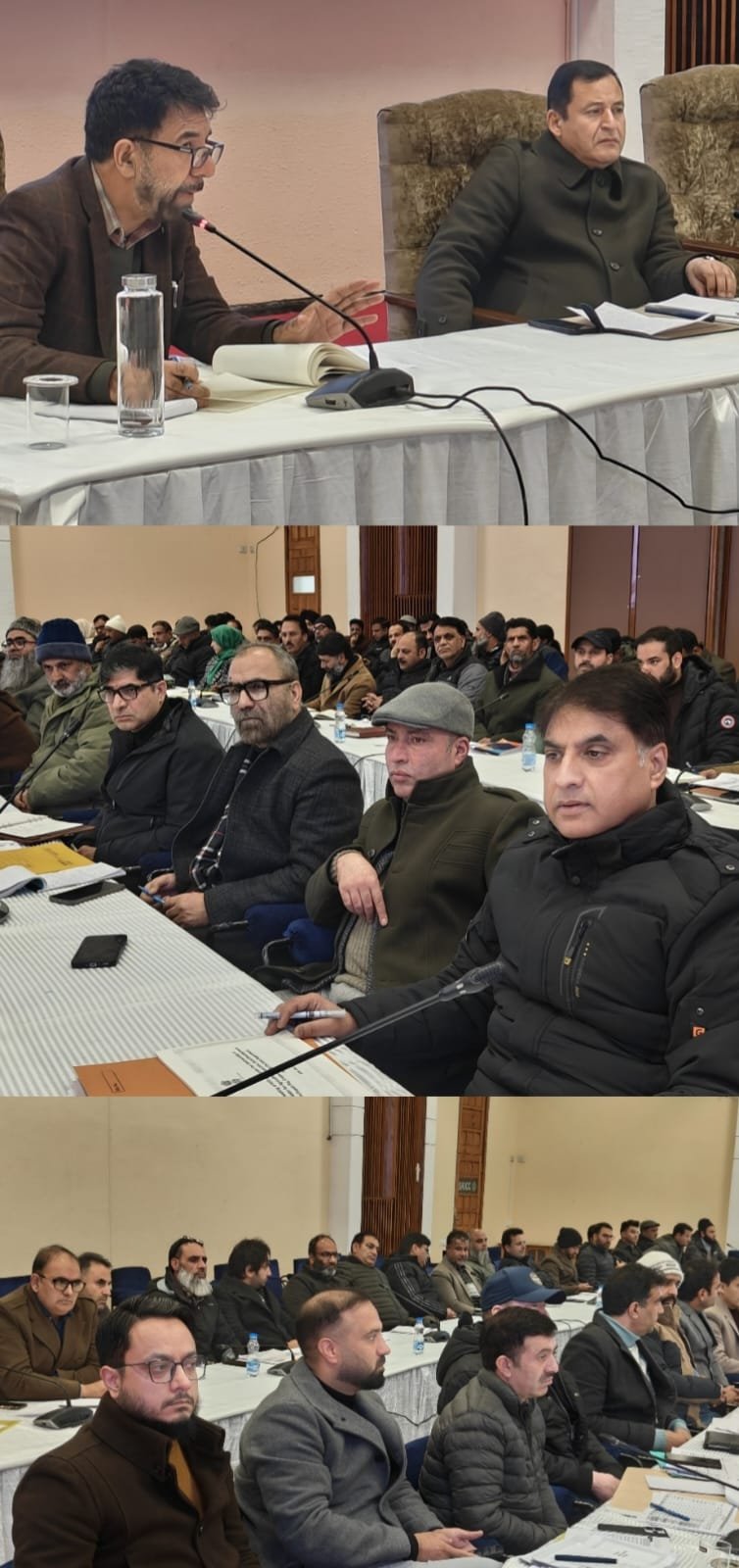 Javid Ahmad Dar reviews performance of RDD Kashmir; lauds record MGNREGA gains, calls for innovation in Waste & Water Management