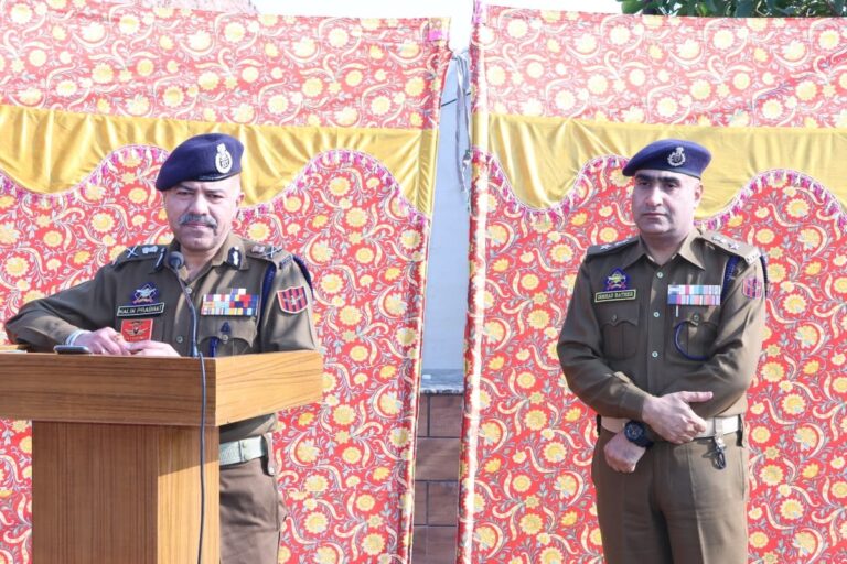 VDGs Could Join Police For Anti-terror Work: DGP – Kashmir Observer