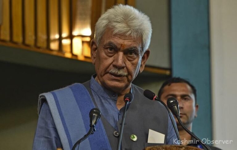 J&K Can Generate ₹20,000 Cr Annually From Mining Sector: LG – Kashmir Observer