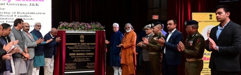 LG Lays Foundation For 350 Smart Homes for Disaster-Hit – Kashmir Observer