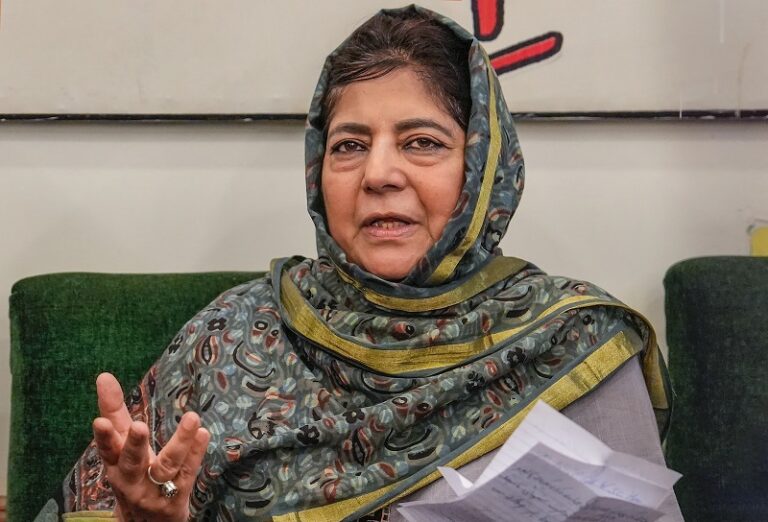 Mehbooba Slams Centre, Calls BJP’s Moves ‘Empty Symbolism’ – Kashmir Observer