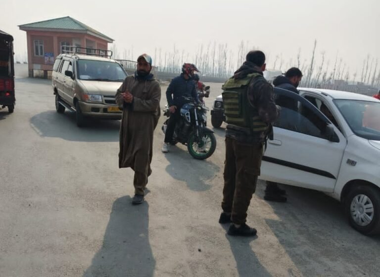 Police Crack Down on Vehicles Lacking Proper Papers – Kashmir Observer
