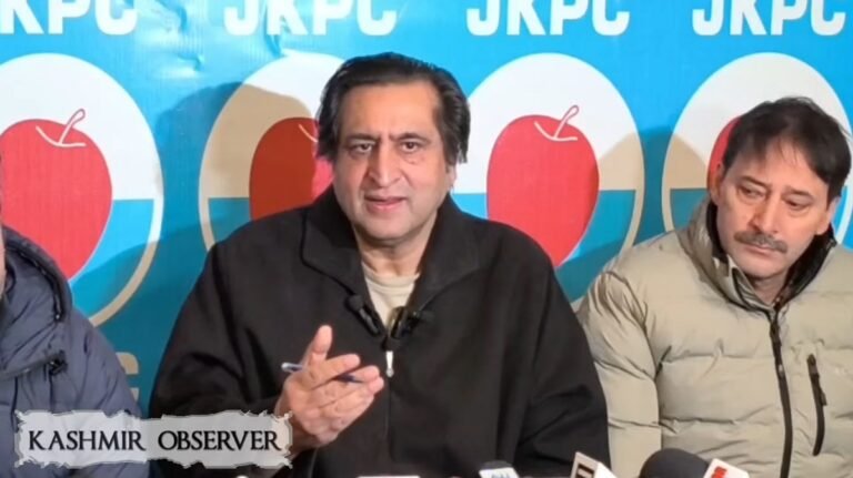Sajad Lone Raises Alarm Over Harassment of Kashmiris Outside J&K – Kashmir Observer